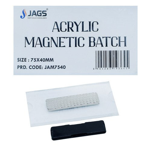 Gift To Love | Jags Acrylic Magnetic Batch 75X40MM | Code : JAM7540