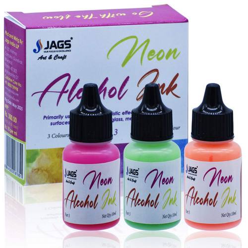 Gift To Love | Jags Alcohol Ink Neon Color Set Of 3 Pcs Part 3 | Code : JANC03