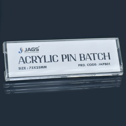 Gift To Love | Acrylic Pin Batch | Size : 75 X 20 Mm | Code : JAPB02