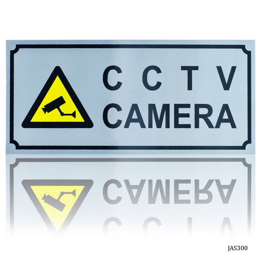 Gift To Love | Aluminum Sticker Cctv Camera | Size : 3.5 X 8 | Code : JAS300