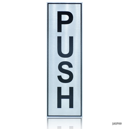 Gift To Love | Aluminum Sticker Push | Size : 177 X 55 Mm | Code : JASP00