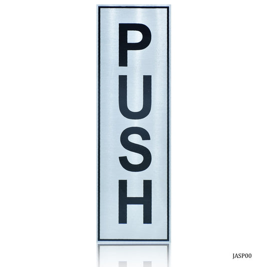 Gift To Love | Aluminum Sticker Push | Size : 177 X 55 Mm | Code : JASP00