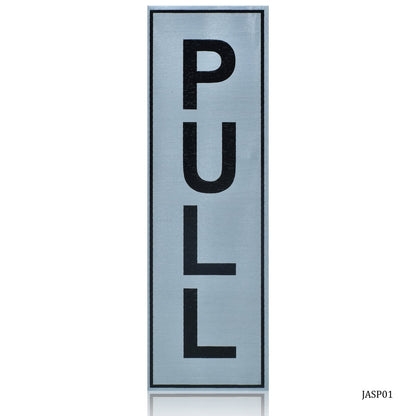 Gift To Love | Aluminum Sticker Pull | Size : 177 X 55 Mm | Code : JASP01