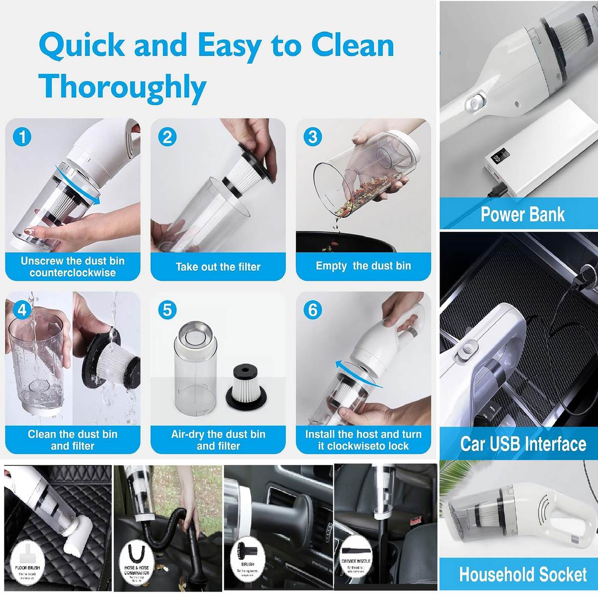 Gift To Love | Multifunction Vacuum Cleaner | Code : JB-168