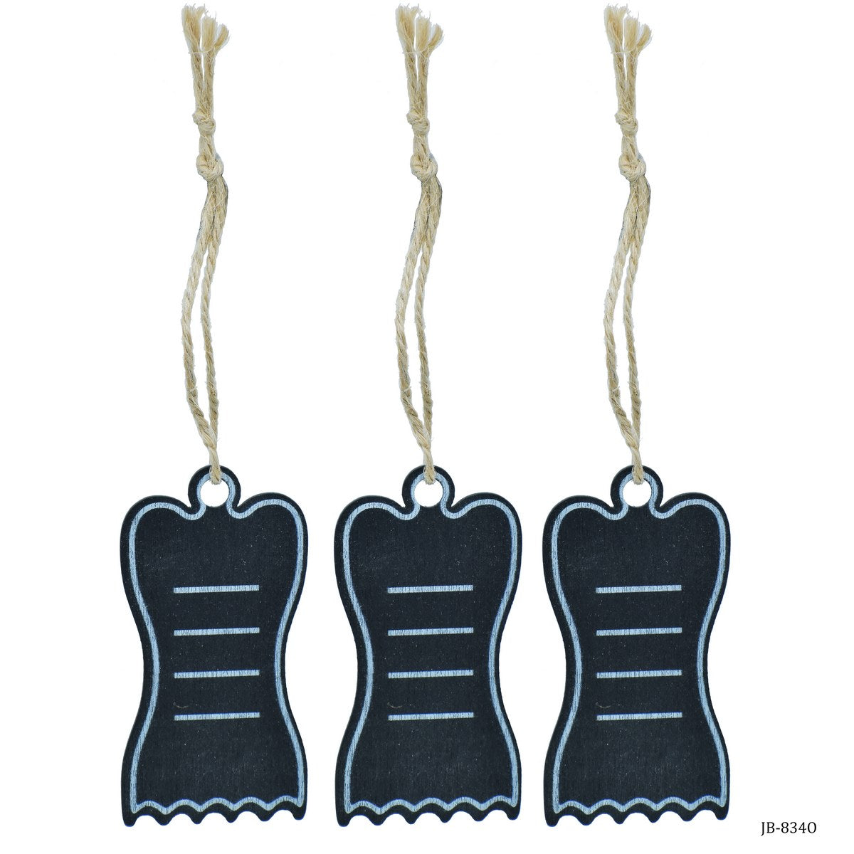 Gift To Love | Wooden Message Tag | Pcs : 3 Pcs Set | Code : JB-834O