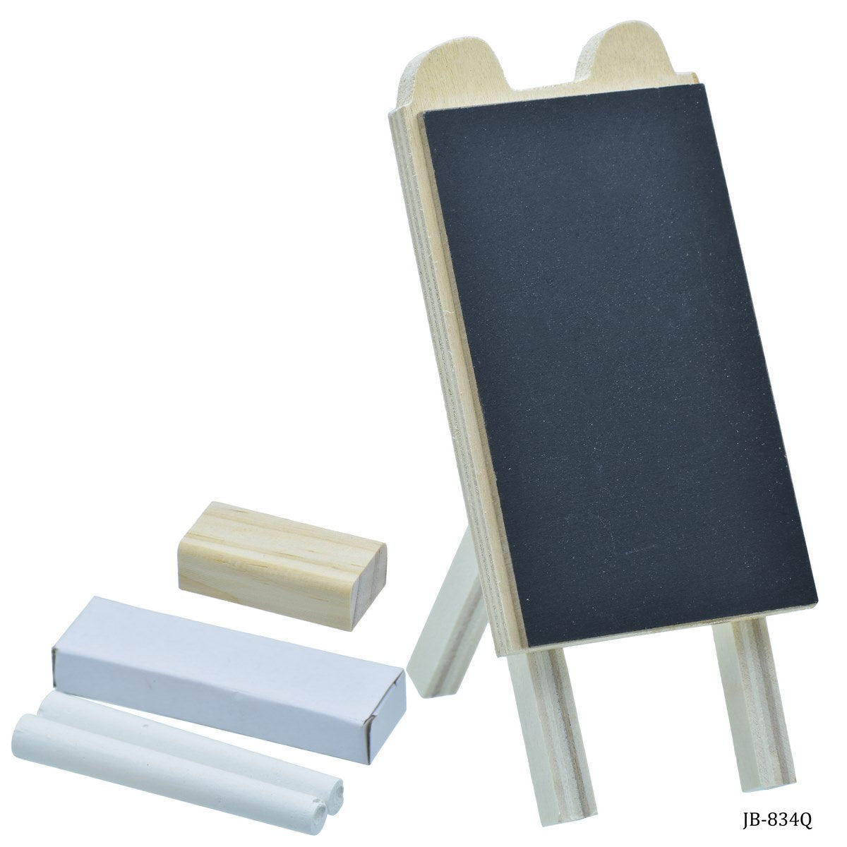 Gift To Love | Wooden Mini Black Board With Chalk | Code : JB-834Q