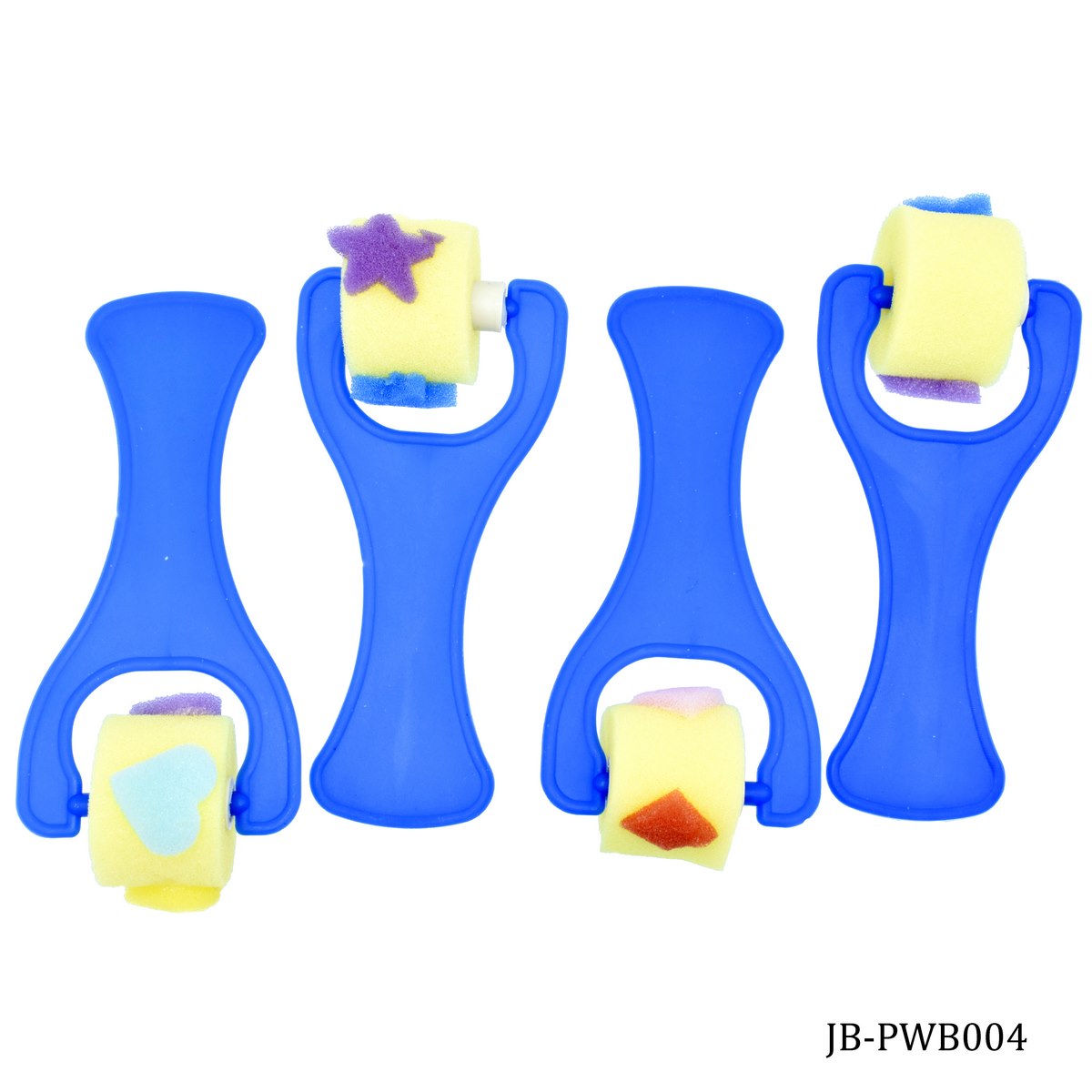 Gift To Love | Sponge Brush Set Shapes | Pcs : 4 Pcs | Code : JB-PWB004