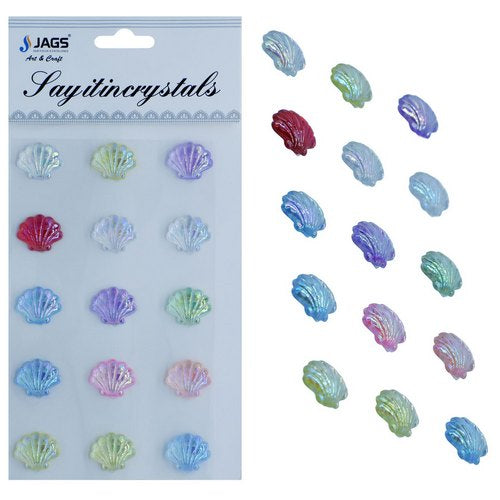 Gift To Love | Sticker Crystal Shells Multi Colour | Code : JB58-C
