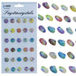 Gift To Love | Sticker Crystal Shells Multi Colour | Code : JB58-I
