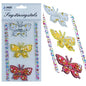 Gift To Love | Sticker Crystal Butterfly Multi Colour | Code : JB58-J