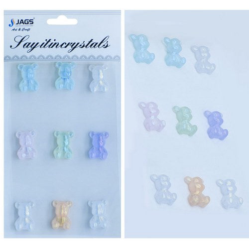 Gift To Love | Sticker Crystal Teady Multi Colour | Code : JB58-X
