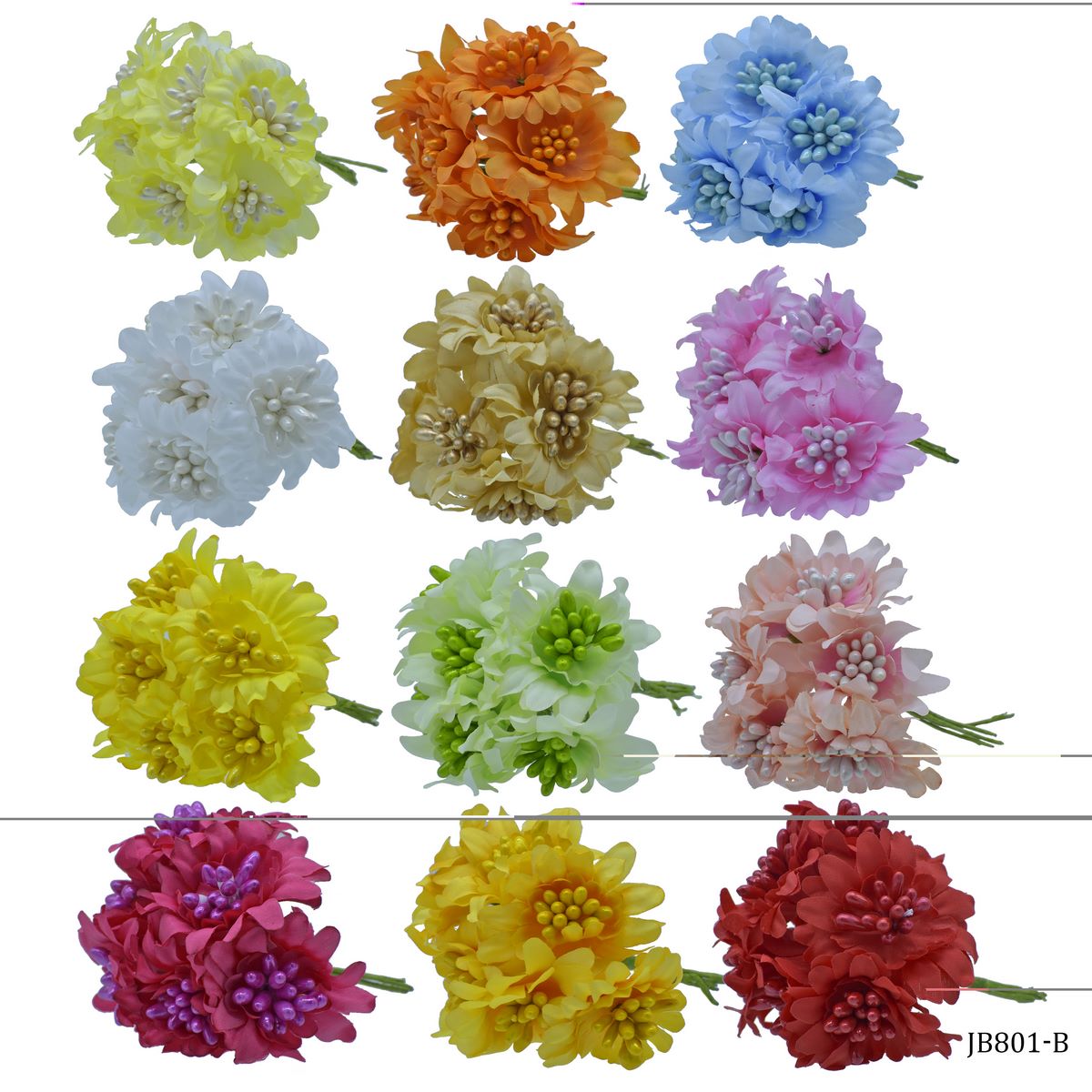Gift To Love | Art Cloth Flower | Code : JB801-B