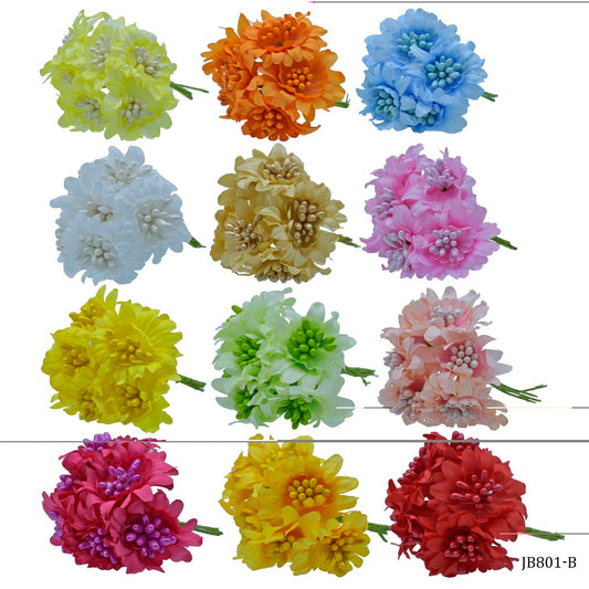 Gift To Love | Art Cloth Flower | Code : JB801-B