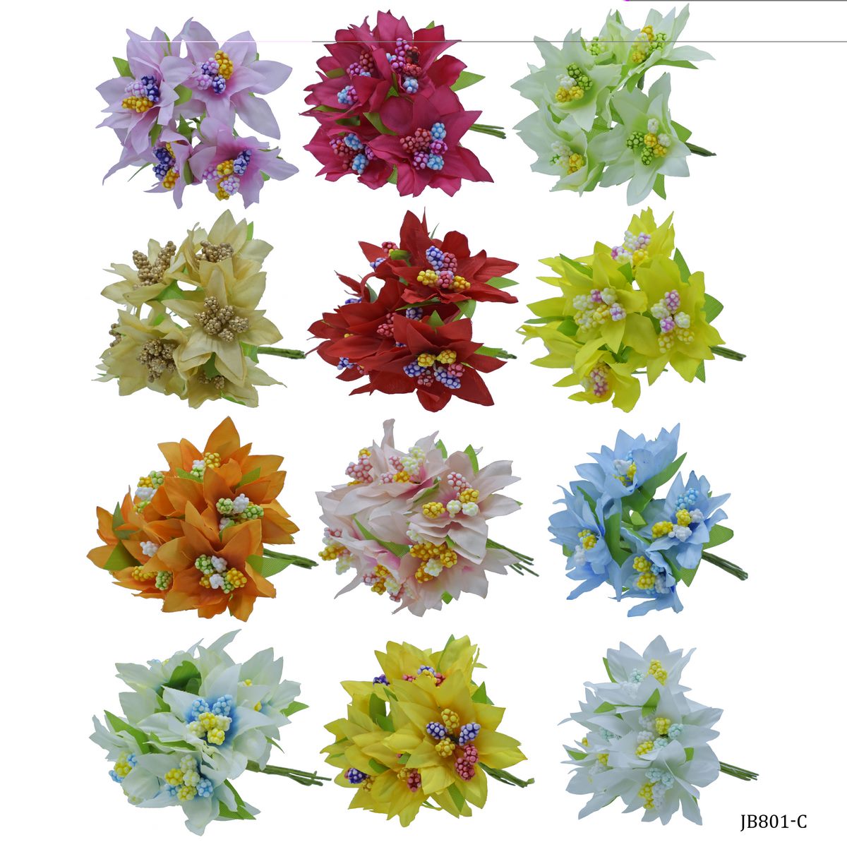 Gift To Love | Art Cloth Flower | Code : JB801-C