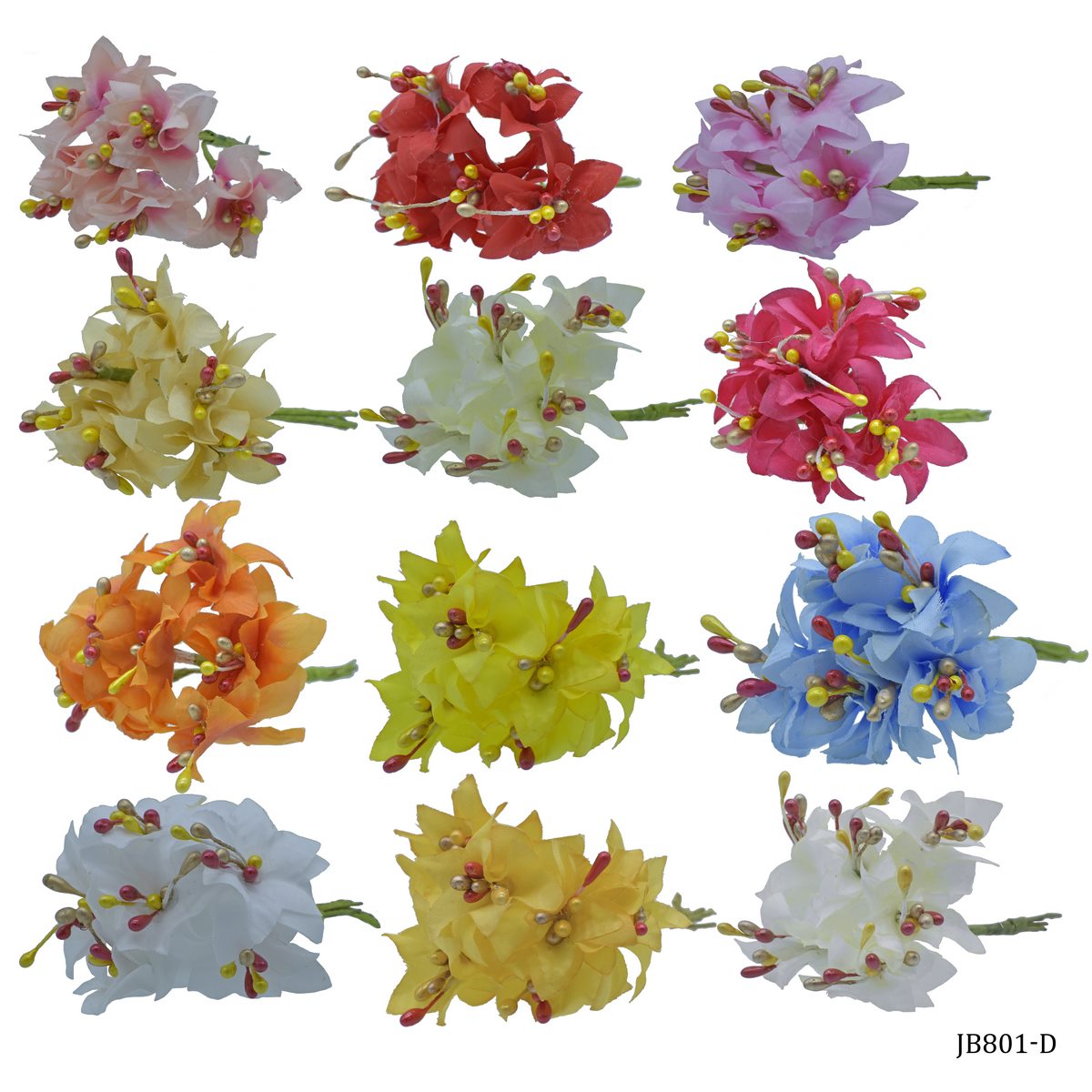 Gift To Love | Art Cloth Flower | Code : JB801-D
