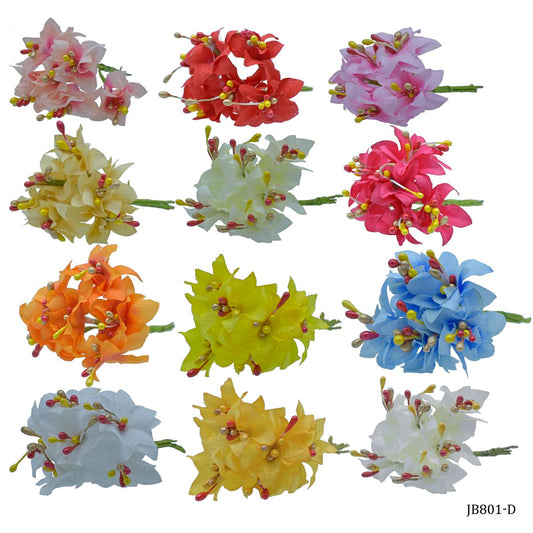 Gift To Love | Art Cloth Flower | Code : JB801-D