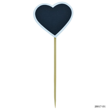 Gift To Love | Mini Black Board Heart | Color : Black | Code : JB817-D1