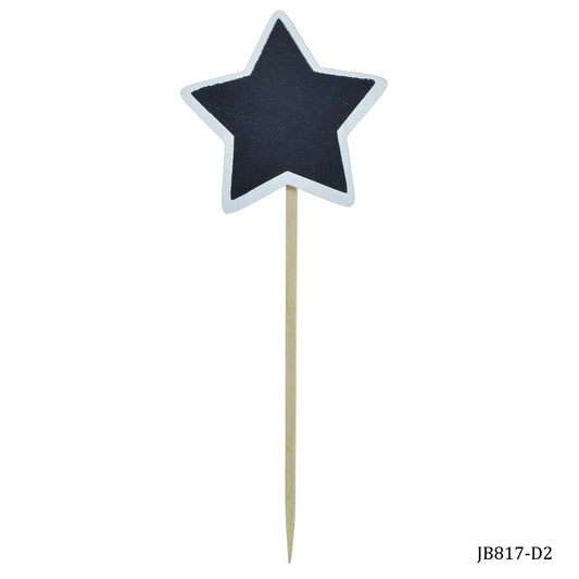 Gift To Love | Mini Black Board Star | Color : Black | Code : JB817-D2