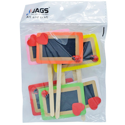 Gift To Love | Mini Black Board Mix Rectangle Design | Color : Mix Colour | Code : JB817-E