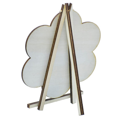 Gift To Love | Mini Black Board With Easel Flower | Color : Black | Size : Medium | Code : JB817-M1