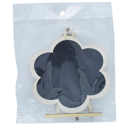 Gift To Love | Mini Black Board With Easel Flower | Color : Black | Size : Medium | Code : JB817-M1