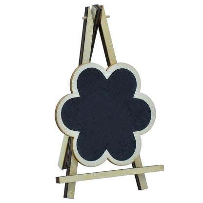 Gift To Love | Mini Black Board With Easel Flower | Color : Black | Size : Small | Code : JB817-S1