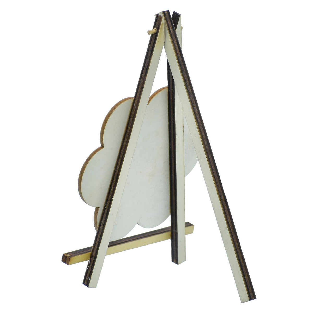 Gift To Love | Mini Black Board With Easel Flower | Color : Black | Size : Small | Code : JB817-S1