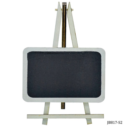 Gift To Love | Mini Black Board With Easel Rectangle | Color : Black | Size : Small | Code : JB817-S2