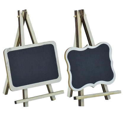 Gift To Love | Mini Black Board With Easel Rectangle | Color : Black | Size : Small | Code : JB817-S2