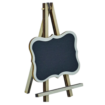 Gift To Love | Mini Black Board With Easel Rectangle Design | Color : Black | Size : Small | Code : JB817-S4