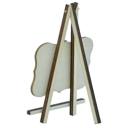 Gift To Love | Mini Black Board With Easel Rectangle Design | Color : Black | Size : Small | Code : JB817-S4
