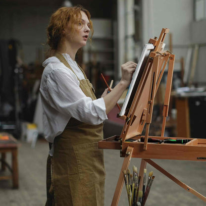 Gift To Love | Artists Wooden Suitcase Easel With Drawers | Code : JB993-B