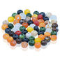 Gift To Love | Jags Beads Plain Colourfull Multicolor 20Gsm 8MM | Code : JBCF8MM