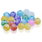 Gift To Love | Jags Beads Crackle Multicolor 20GMS 12MM | Code : JBCP12MM
