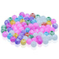 Gift To Love | Jags Beads Crackle Multicolor 20GMS 8MM | Code : JBCP8MM