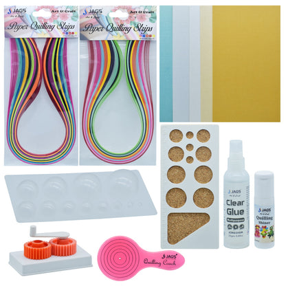 Gift To Love | Beginner DIY Paper Quilling Kit | Pcs : 10 Pcs Tools | Code : JBDP00