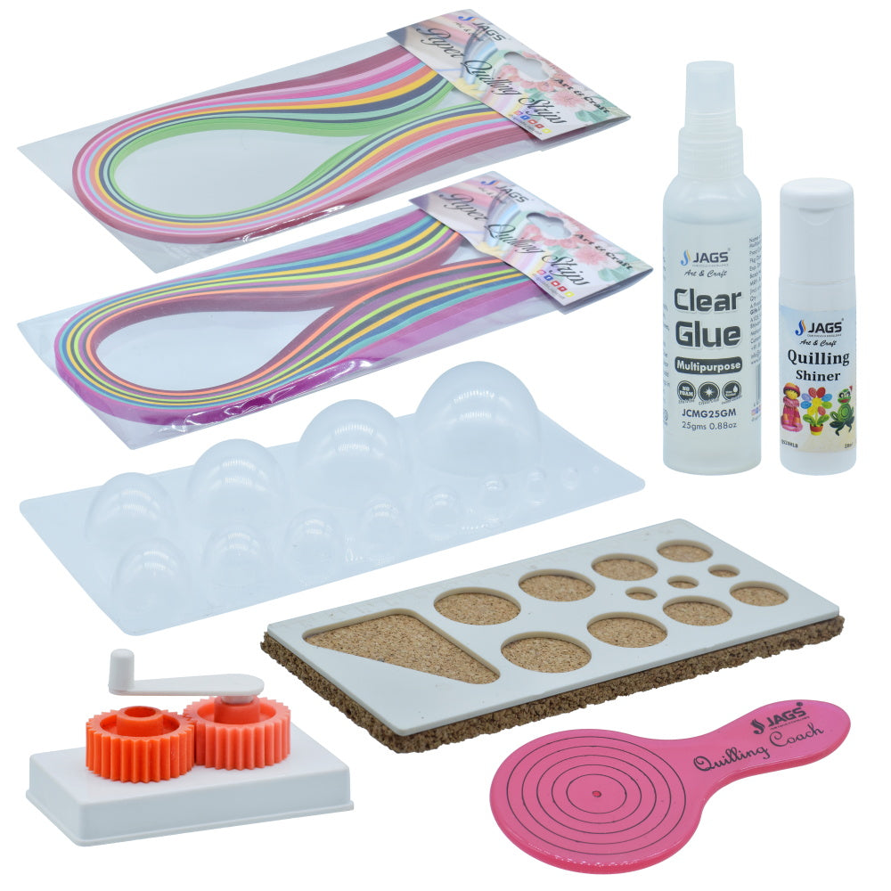 Gift To Love | Beginner DIY Paper Quilling Kit | Pcs : 10 Pcs Tools | Code : JBDP00