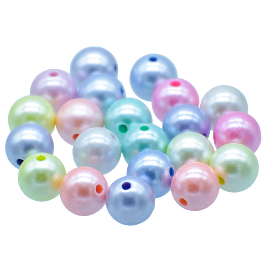 Gift To Love | Craft Beads | Size : 12 Mm | Pcs : 20 Gsm | Code : JBMP12MM