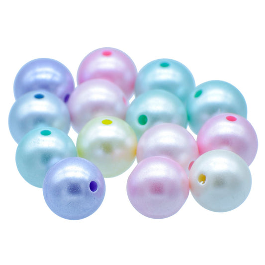 Gift To Love | Craft Beads | Size : 14 Mm | Pcs : 20 Gsm | Code : JBMP14MM