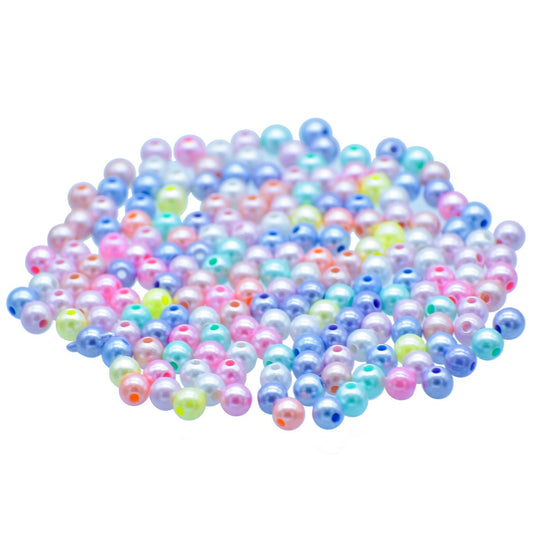 Gift To Love | Craft Beads | Size : 6 Mm | Pcs : 20 Gsm | Code : JBMP6MM