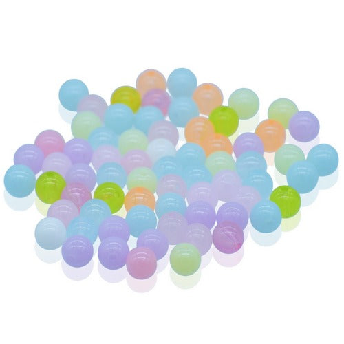 Gift To Love | Jags Beads Pastal Colours Multicolor 20Gsm 8MM | Code : JBP8MM