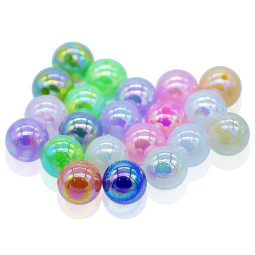 Gift To Love | Jags Beads Plain Colourfull Multicolor 20Gsm 12MM | Code : JBPC12MM