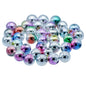 Gift To Love | Craft Beads Rainbow | Color : Multicolour | Size : 10 Mm | Pcs : 20 Gsm | Code : JBSRN10MM