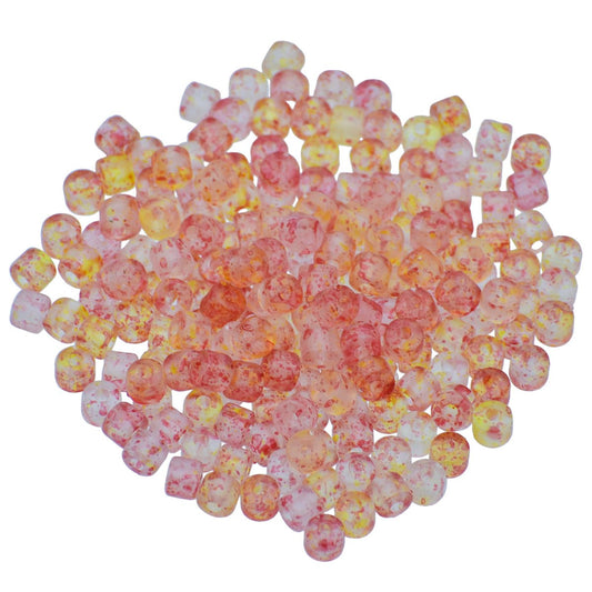 Gift To Love | Craft Beads Warm Colour | Size : 4 X 6 Mm | Code : JCB224
