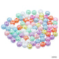 Gift To Love | Craft Beads | Color : Pastel Colours | Size : 8 Mm | Pcs : 20 Gsm | Code : JCBP02