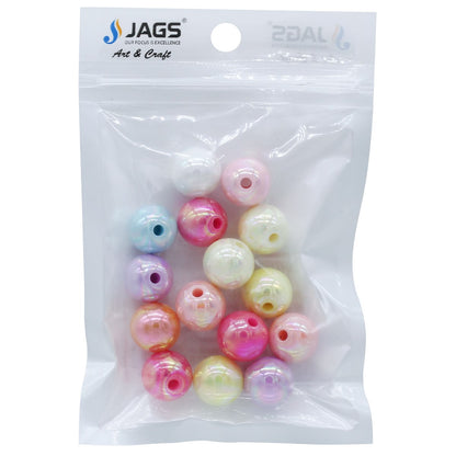 Gift To Love | Craft Beads Pastel | Size : 14 Mm | Pcs : 20 Gsm | Code : JCBP05