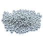 Gift To Love | Craft Beads Round | Color : Silver | Size : 6 Mm | Pcs : 25 Gsm | Code : JCBSR6MM