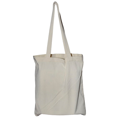 Gift To Love | Cotton Cloth Bag | Color : Beige | Size : Medium 34 X 38 Cm | Code : JCCB07
