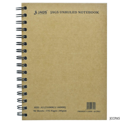 Gift To Love | Unruled Notebook Wiro | Size : A5 | Pcs : 192 Sheets | Code : JCCPA5