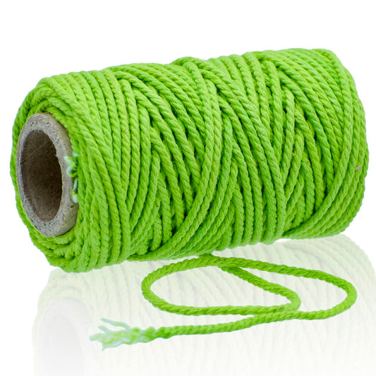 Gift To Love | Cotton Colour Thread 9 Play | Color : Light Green | Size : 30 Gram | Code : JCCT18